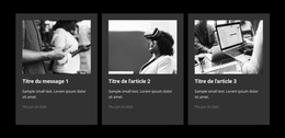 Modèle CSS Pour Actualité Économique