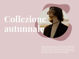 Tema HTML5 Per Collezione Autunnale In Saldo