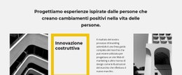 Sezioni Della Home Page Per Avvia Un'Attività Da Zero