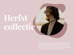 Herfstcollectie In De Aanbieding E-Commercewebsite