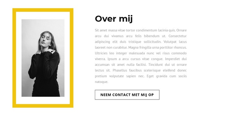 Ik ben een ontwerper Html Website Builder