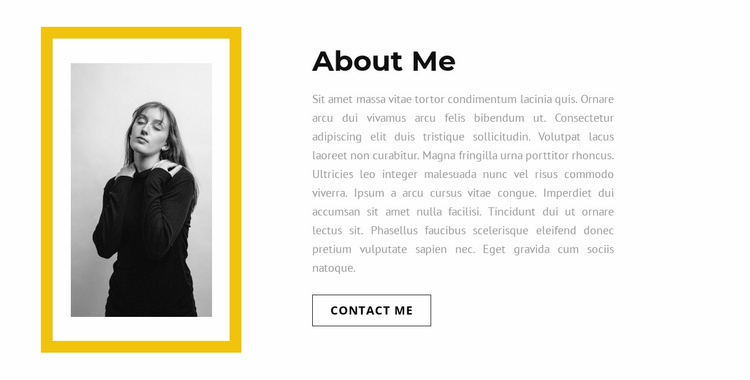 I am a designer Website Template