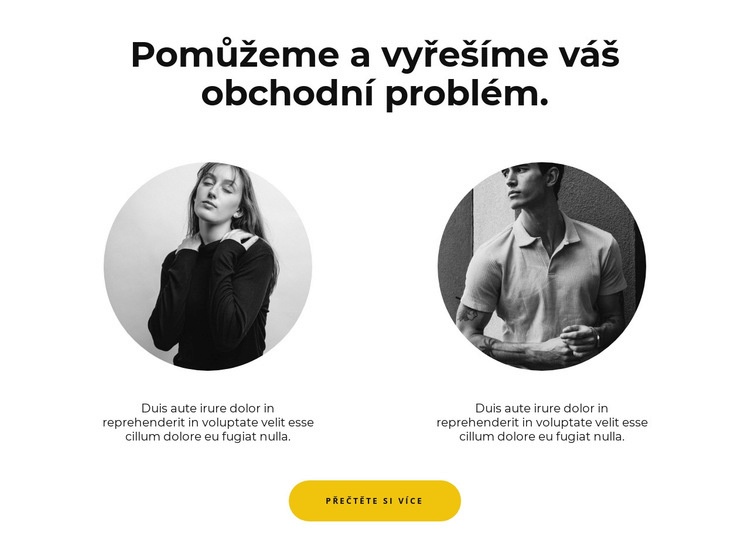 Dva lidé Webový design