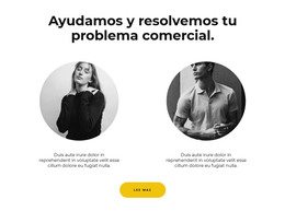 Dos Personas - Plantilla Web