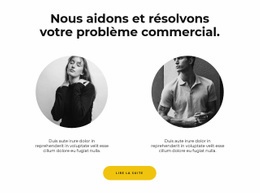 Deux Personnes - Drag And Drop HTML Builder