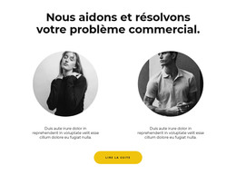 Deux Personnes - Modèle Web