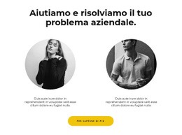 Pagina Di Destinazione Del Sito Web Per Due Persone