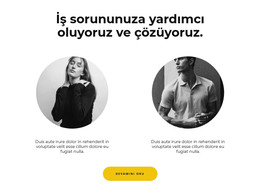 İki Insan - Web Şablonu