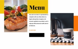 À Propos Du Restaurant - Free HTML Website Builder