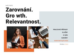 Vyrovnání, Růst, Relevance – Stažení Šablony Webu