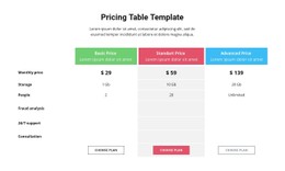 CSS Grid Template Column For Picking A Pricing Strategy
