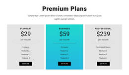 Premium Plans