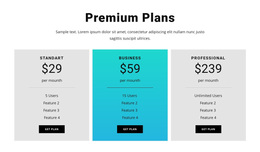 Premium Plans