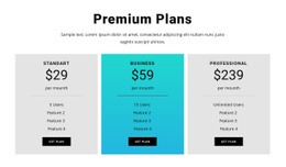 Premium Plans