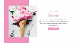 Unsere Dessertspezialitäten - Ultimative Landingpage