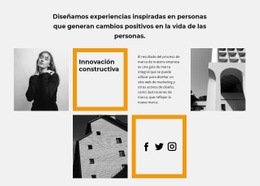 Fotos Texto E Íconos - Diseño Web Polivalente