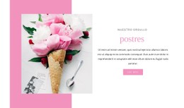 Nuestros Postres Especiales Sitio Web De La Floristería