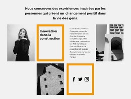 Texte Et Icônes Des Photos - Conception Web Polyvalente