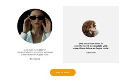 Deux Avis Sur La Collection Modèle HTML CSS Simple