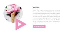 O Cukráři – Návrh Webových Stránek