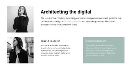 Women Architects Simple HTML CSS Template