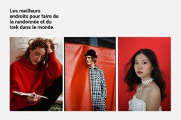 La Meilleure Conception De Site Web Pour Galerie Aux Couleurs Rouges