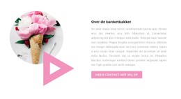 Over De Banketbakker HTML5- En CSS3-Sjabloon