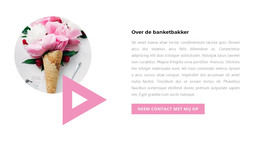 Over De Banketbakker - HTML-Codesjabloon