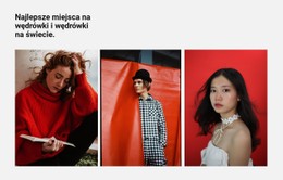 Galeria W Czerwonych Kolorach Szablon HTML CSS Responsywny