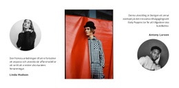 Två Recensioner Och Foton - HTML-Sidmall