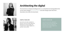Women Architects - Custom Web Page Design