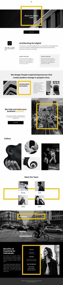 Personal website Html Code Example