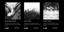Explore the nature - Html Code Example by Nicepage