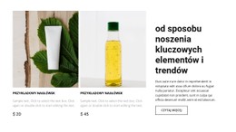 Sklep Kosmetyczny Szablon Siatki CSS