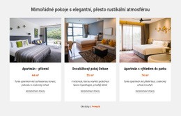 Mimořádné Pokoje – Šablona Stránky HTML
