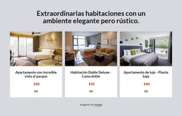 Salas Extraordinarias: Plantilla De Sitio Web HTML