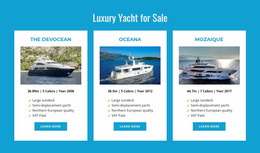Luxury Yachts For Sale - Free Download Landing Page