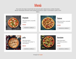 Pizza In Linea - HTML Designer