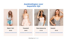 Tijdelijke Aanbiedingen