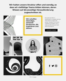 Exklusive HTML5-Vorlage Für Wir Schaffen Lebensräume