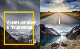 Naturtouren - Inspiration Für Website-Design