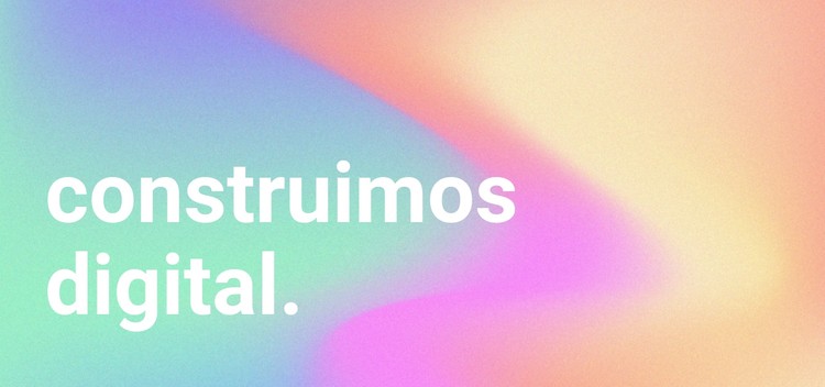 Fondo arcoiris Plantilla CSS