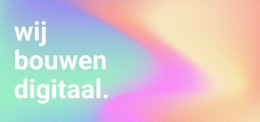 Regenboog Achtergrond Gratis CSS-Websitesjabloon