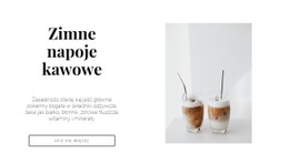Zimne Napoje Kawowe - Najlepszy Projekt Strony Internetowej