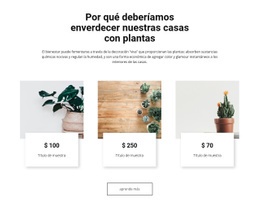 Ecologizar Nuestras Casas: Plantilla HTML5 Adaptable