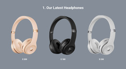 Product List CSS Templates