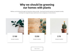 Free Online Template For Greening Our Homes