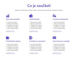 Co Je Zahrnuto Prémiová Šablona CSS