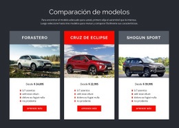 Comparación De Modelos - Free HTML Website Builder