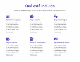 Que Esta Incluido - HTML Designer